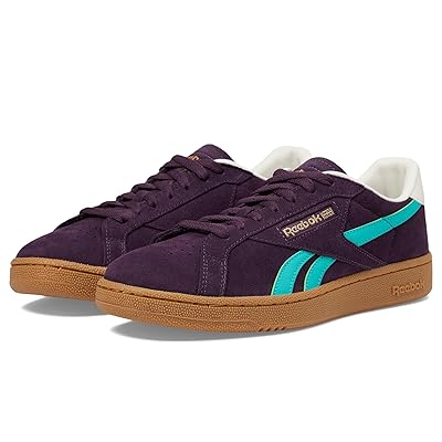 Reebok Lifestyle Club C Grounds UK Shoes Midnight Plum/Unleashed Green/Black