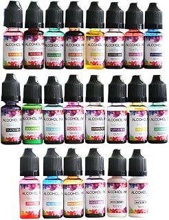 22 cores resina pigmento colorido epóxi líquido corante corante tinta difusão UV resina para fabricação de joias artesanato faça você mesmo