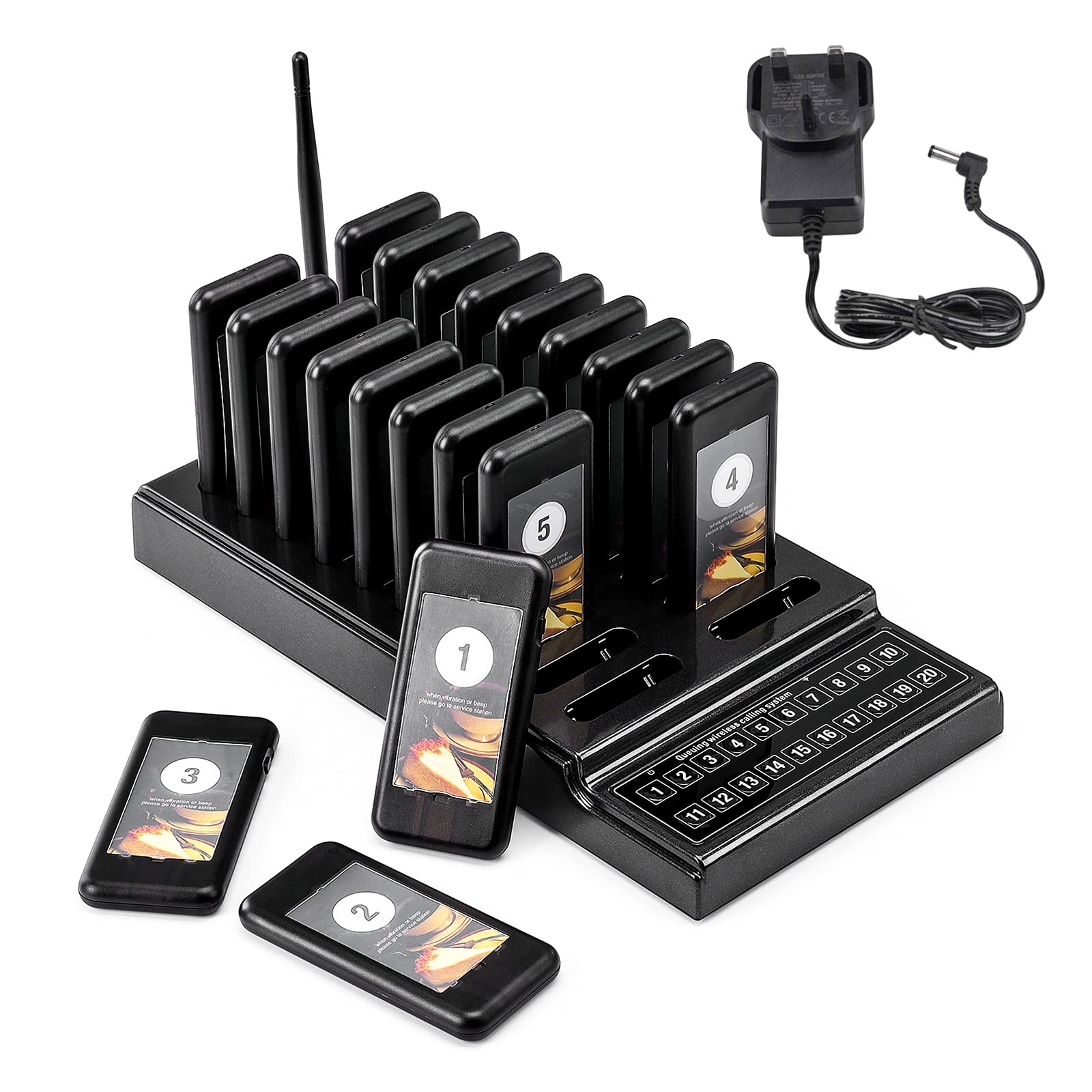 Buy Wireless Calling Pagers System Restaurant Buzzer Pager System with