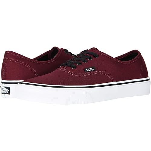 Vans Unisex Authentic Sneaker, Port Royale/Black, Size 5