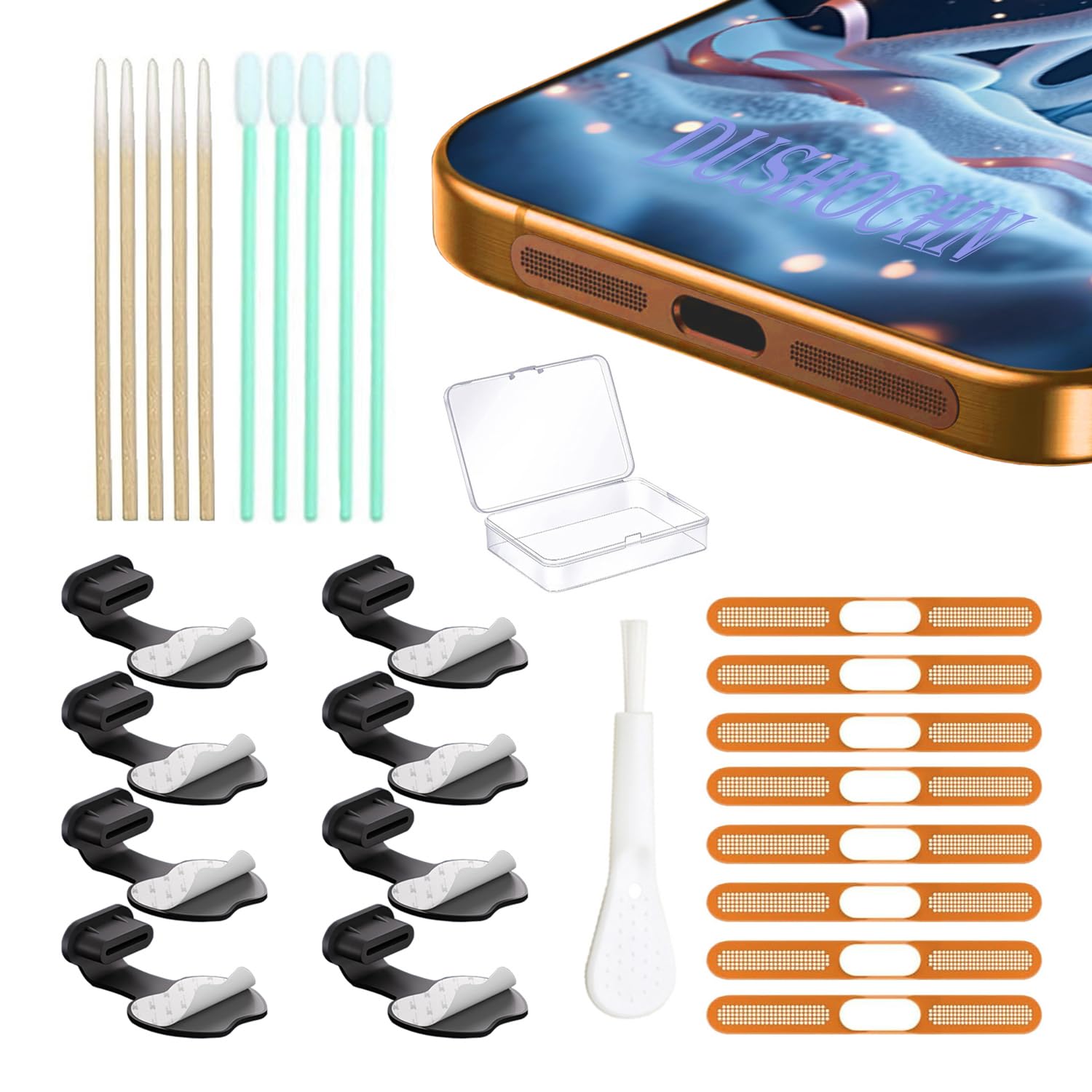 Bouchons anti-poussière USB C avec filet de précision pour iPhone 17 Pro