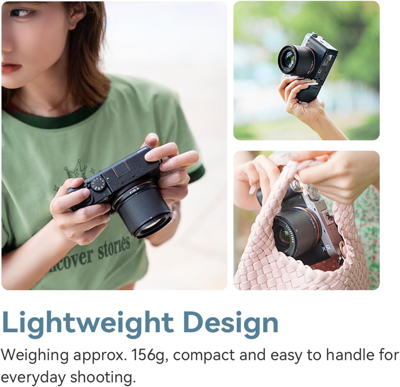 TTARTISAN AF 50mm F1.8 Neo E Mount, Full Frame Prime Lens for Sony E-Mount | Lightweight DIY 3D lens shell STM Autofocus or Beginners, Students, Travelers A7 A7II A6300 A6500