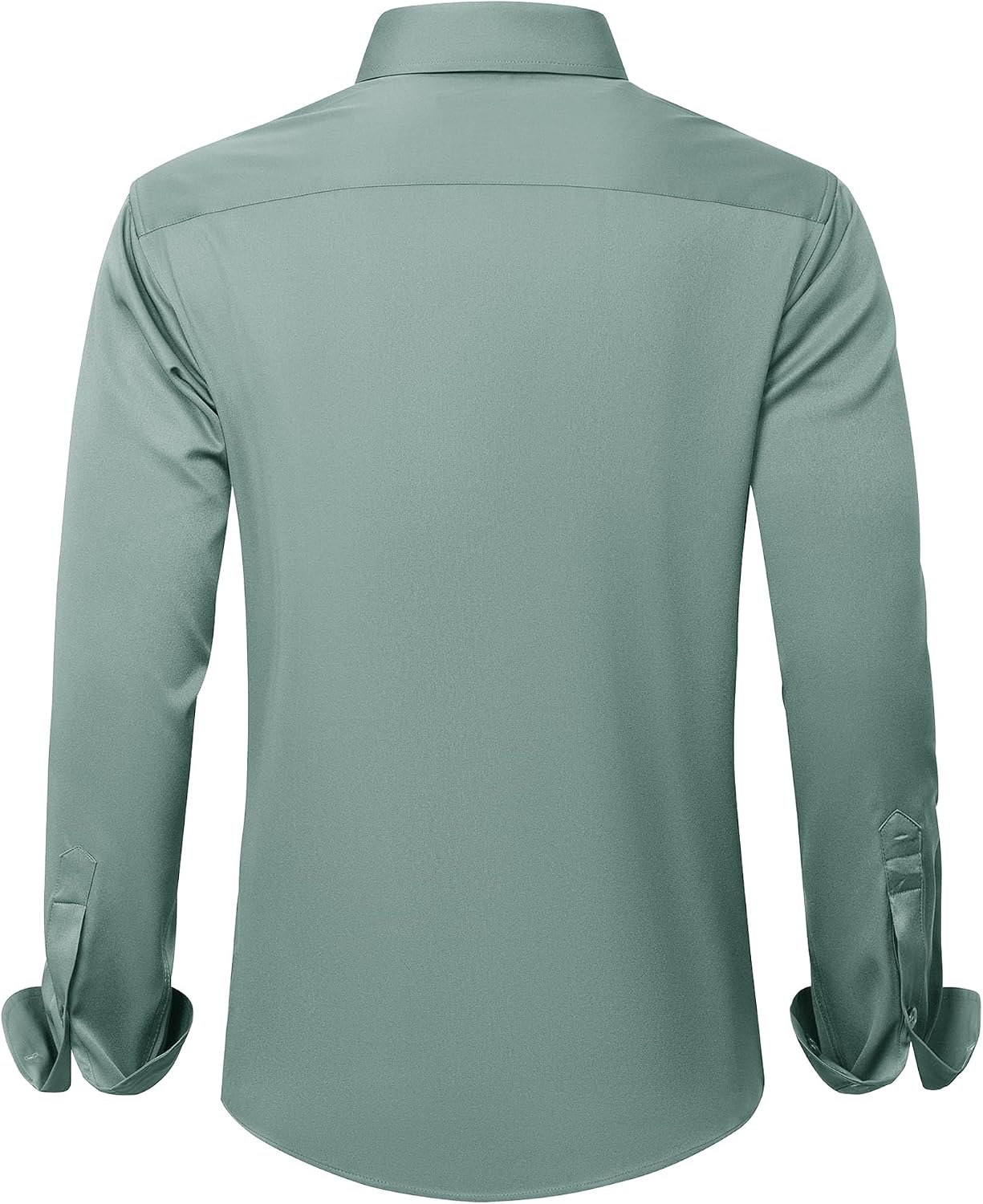 J.VER Men's Dress Shirts Solid Long Sleeve Stretch Wrinkle-Free Formal Shirt Business Casual Button Down Shirts thumbnail