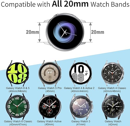 Miniatura 3 de TreasureMax Correa de leopardo grabada compatible con Samsung Watch 65 de 1.575 in, 1.614 in, 1.654 in, 1.732 in, 1.772 in, 1.811 in, correa