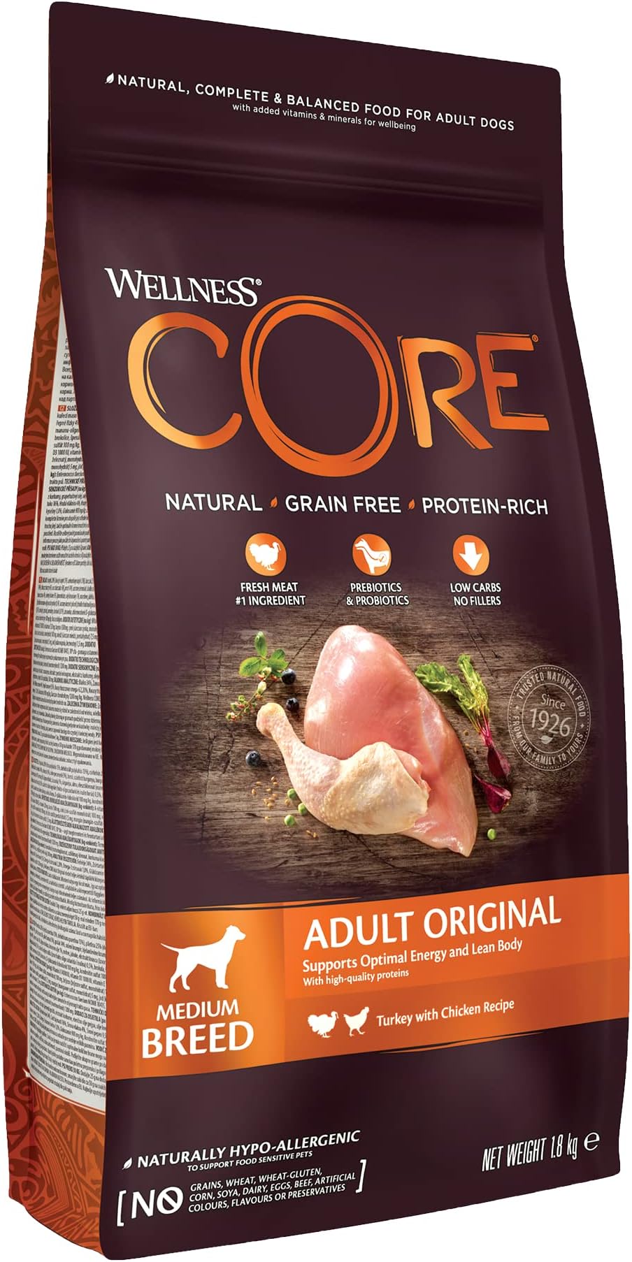Wellness DD Turkey, Multi-Colour, 1.8Kg