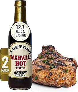ALLEGRO - The Marinate Everything Marinades | Perfect Marinades for Meat & Veggies | Marinade for Grilling, Roasting & Cooking | Kosher & Gluten Free | 12.7 Oz (Pack of 2) - Nashville Hot