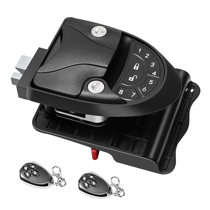 Buy Xenjum Keyless Entry RV Door Lock, 100 Metal RV Door Latch Handle