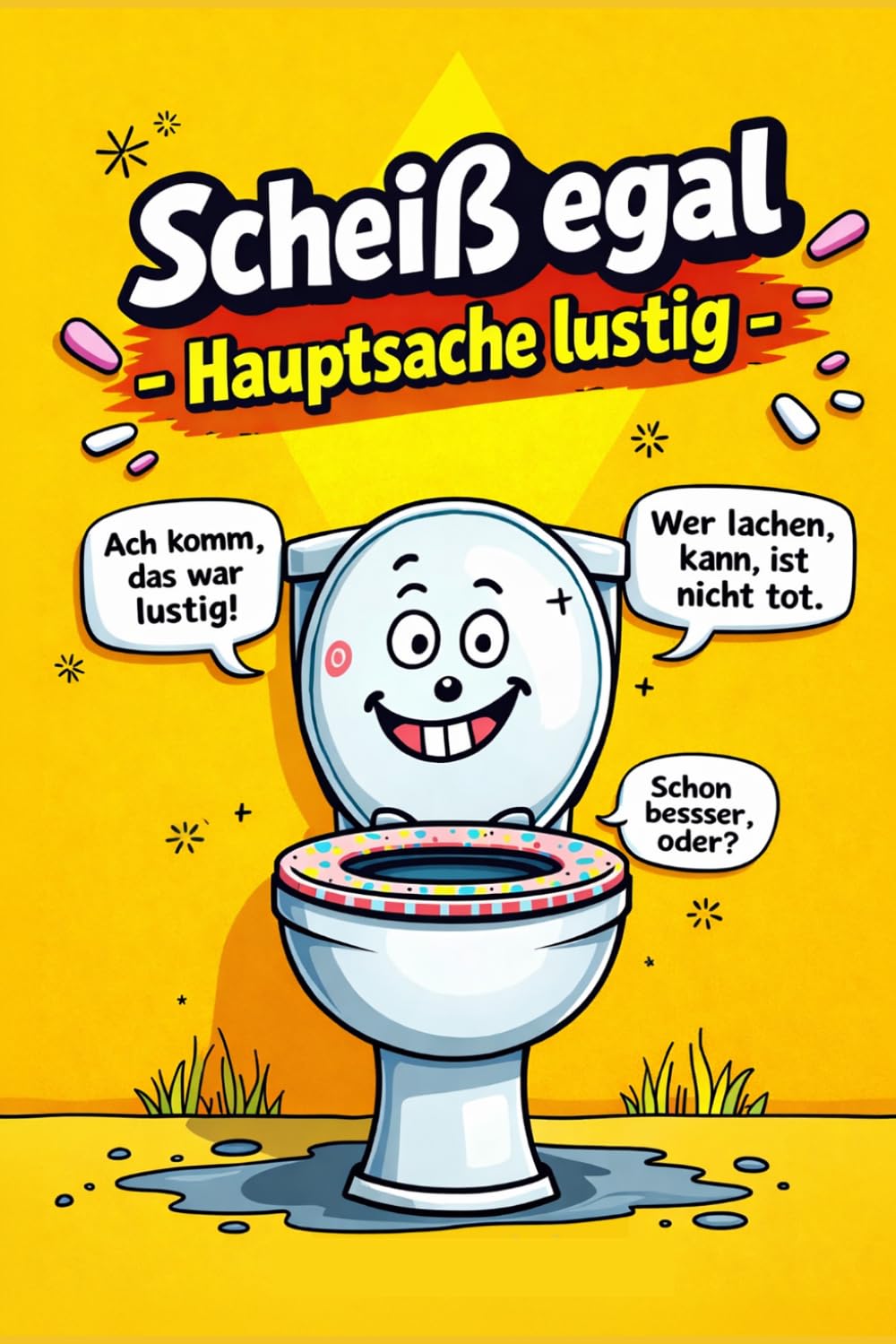 Scheiß egal – Hauptsache lustig: Klo-Witze zum Totlachen – Für alle, die Humor haben (und müssen)