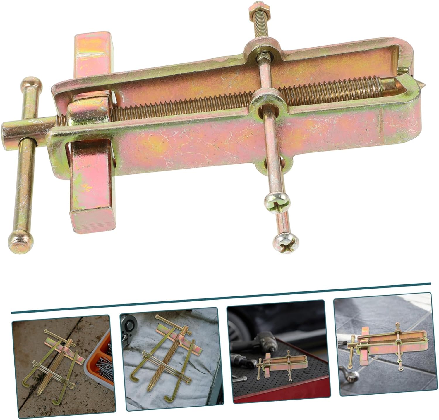 Puller Tool Auto Bearing Removing Kit Two-jaw Bearing Puller Gear Hub Bearing Puller Wheel Bearing Puller 2 Jaw Puller Two Jaw Bearing Puller Bearing Pullers Carbon Steel