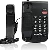 Corded Telephone for Home, Uvital Landline with PT Mode, Mute, Pause, Flash, Redial, Ringer Hi & Low, Mechanical Lock, Call Light Indication