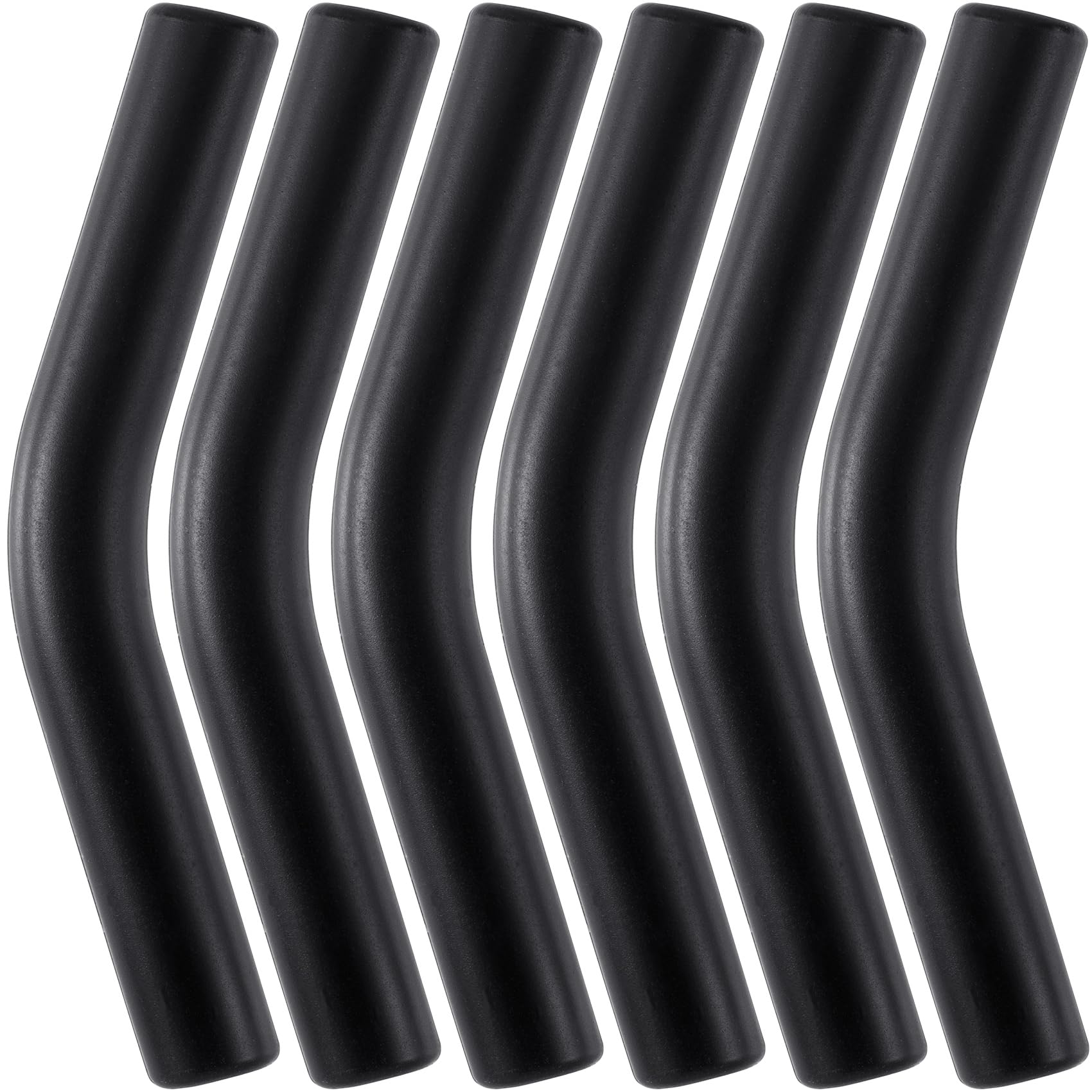 6 Silikon-Trinkhalm-Spitzen Für Edelstahlhalme – Wiederverwendbar, Lebensmittelecht, Mehrfarbig, 8 Mm Durchmesser