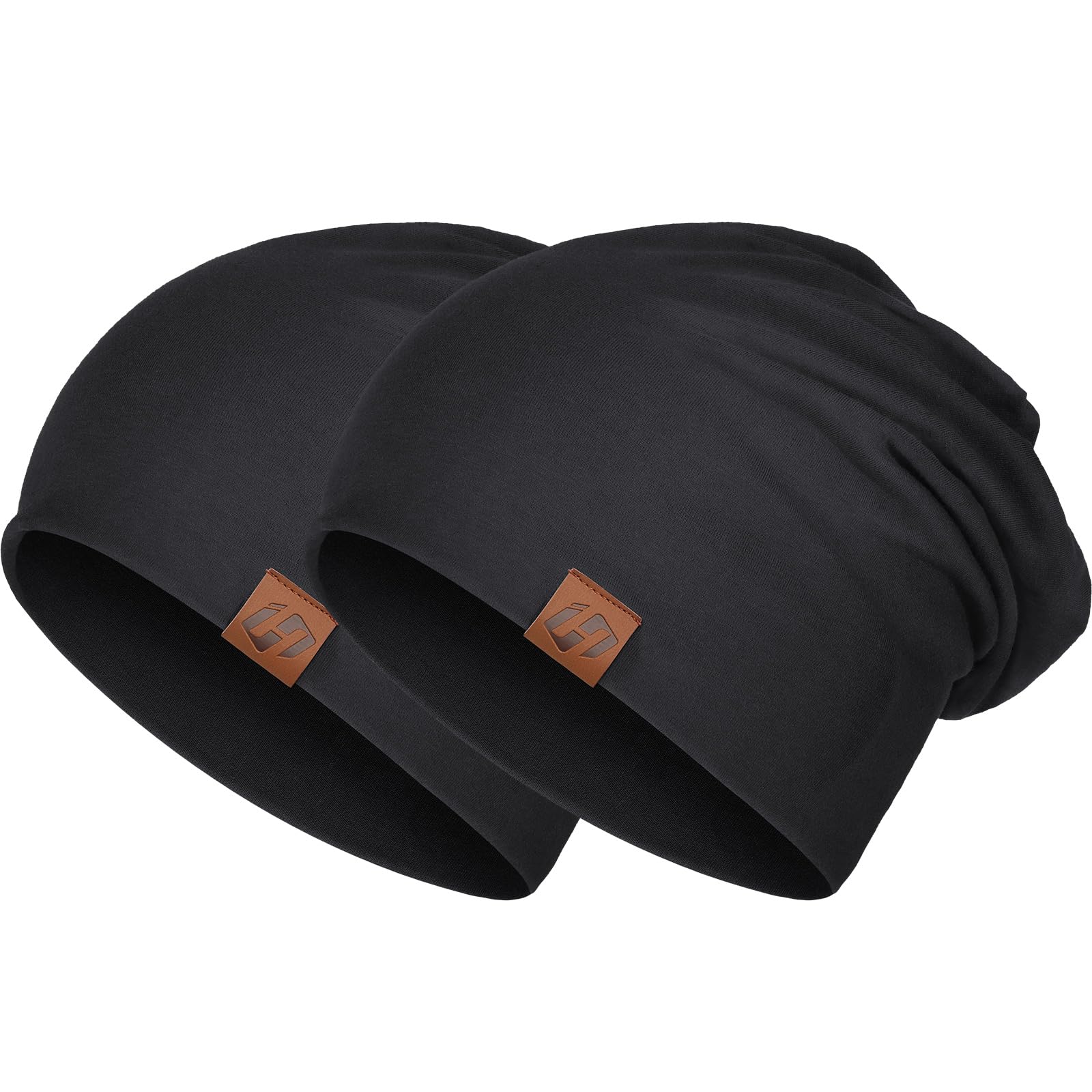 GXCROR - Berretto unisex, in cotone, morbido e sottile, leggero, traspirante, per tutte le stagioni