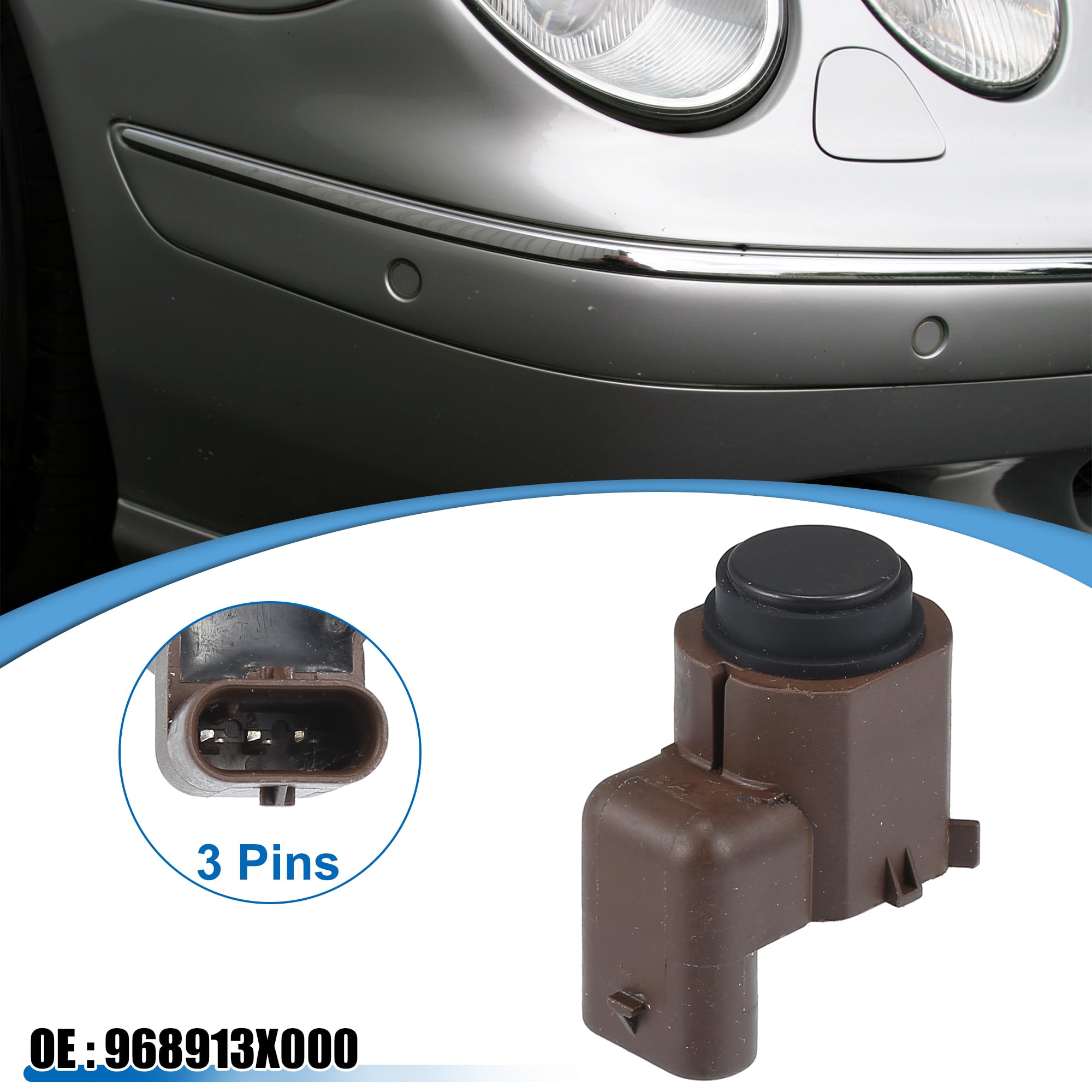 uxcell No.968913X000 Car Bumper PDC Backup Parking Reverse Assist Sensor for Kia for Hyundai