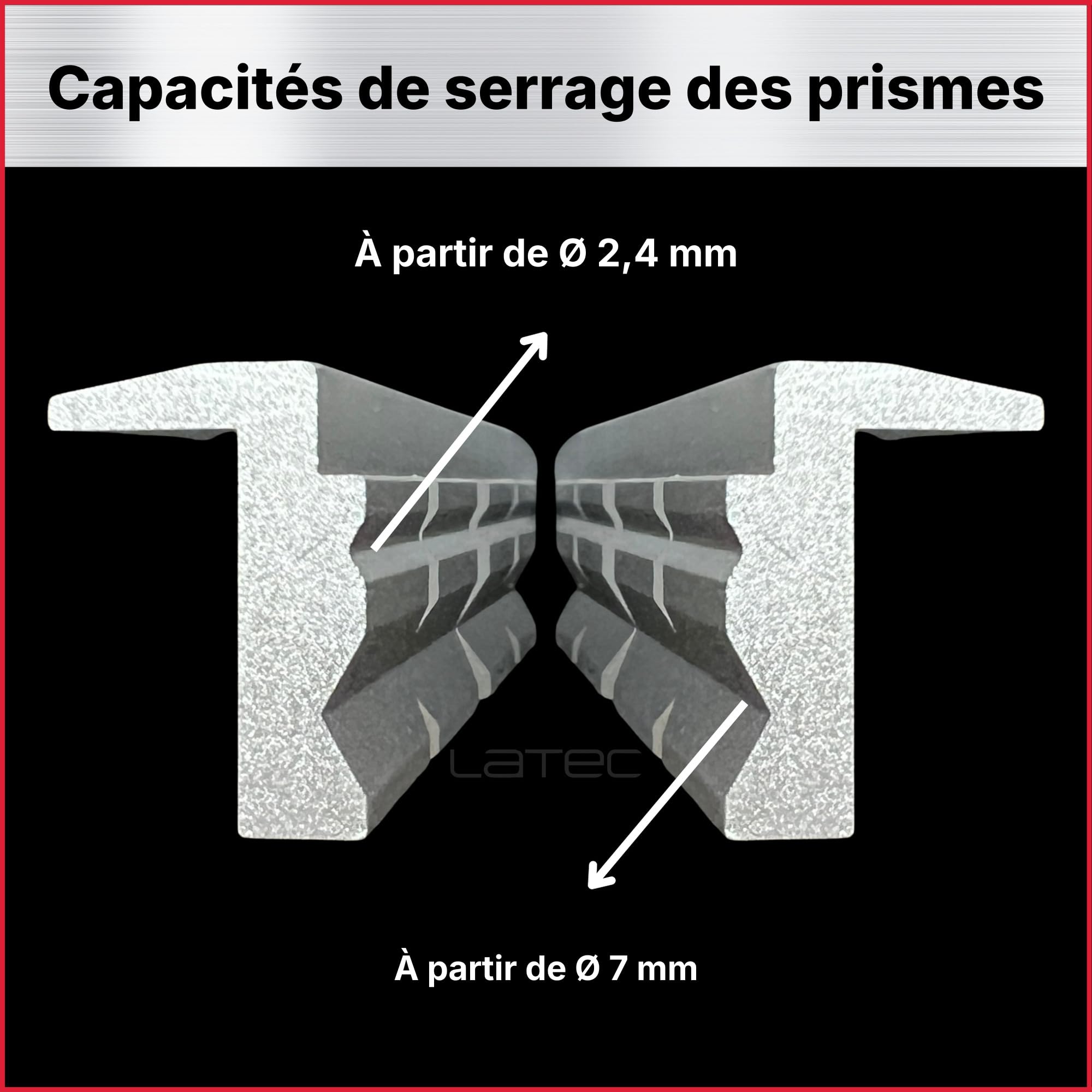Mors de protection pour étau 150 mm – haute qualité, fixation magnétique, pour matériaux ronds et plats, aluminium anodisé, 2 mors doux, entreprise allemande