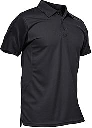 KEFITEVD Polo à Séchage Rapide pour Homme T-Shirts de Golf légers Hauts à Manches Courtes d'été