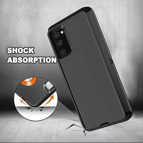 Miniatura 5 de Annymall Funda para Galaxy S20 FE 5G para Samsung S20 FE Funda resistente con protector de pantalla para mujeres y hombres Funda resistente a golpes