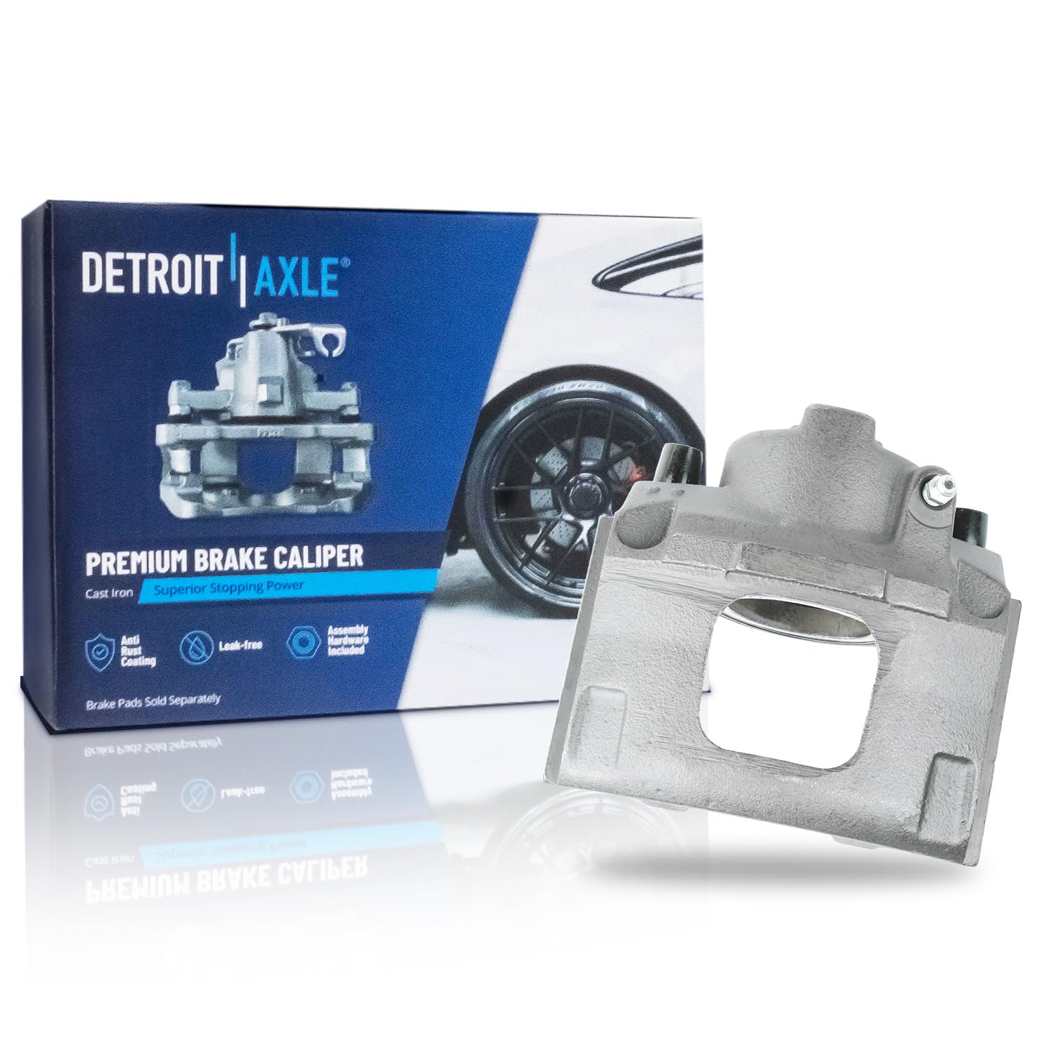Detroit Axle - Front Left Brake Caliper for Ford 1993 Taurus, Driver Side