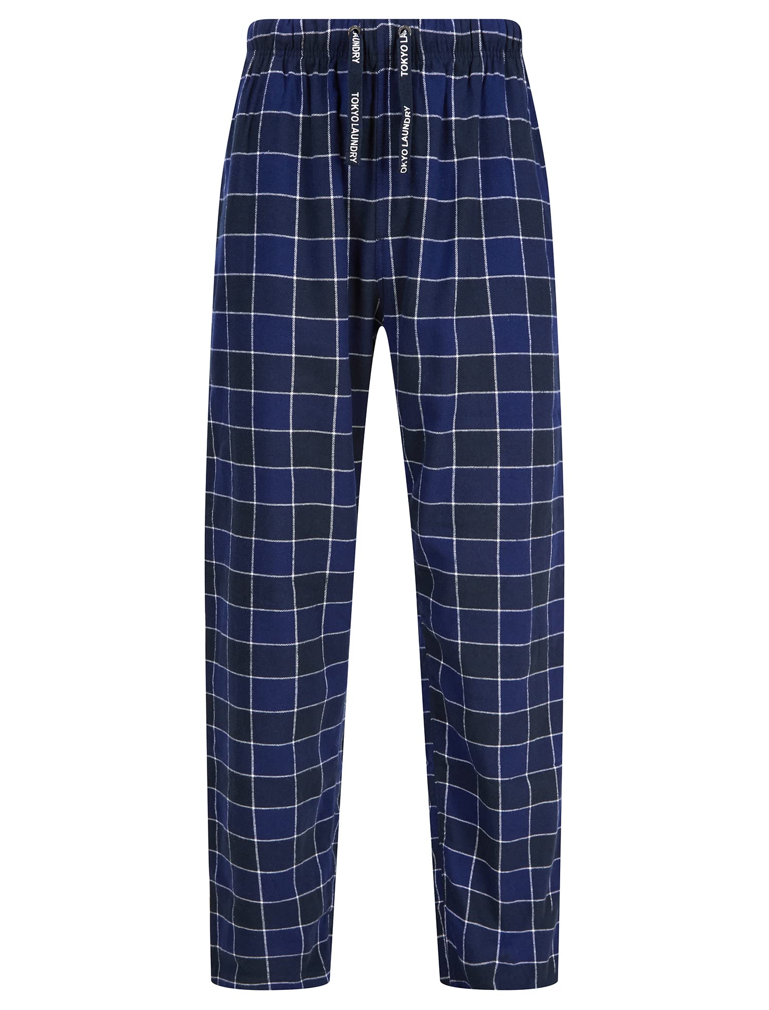 Tokyo Laundry Men's Checked Cotton Flannel Pyjama Bottom Lounge Pants