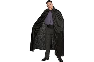 Rubie's Mystique Crushed Velvet Collar Cape With Hood For Women