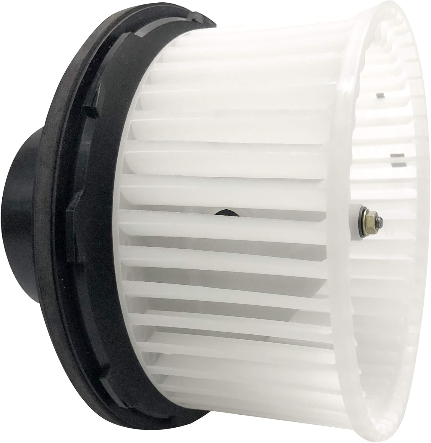 BOXI 700191 AC Blower Motor with Fan Fits for 2003 2004 2005 2006 2007 for Chevy Silverado 1500 2500 Avalanche for GMC Sierra for Cadillac Escalade HVAC Heater Blower Motor Replace# 89019320 PM9201
