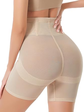Tummy Control Shorts for Women Mid Waisted Butt Lifting Shapewear