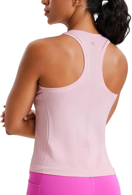 Sexy mouwloze vierkante tanktop voor dames, ronde hals Sexy mouwloze vierkante tanktop voor dames, ronde hals