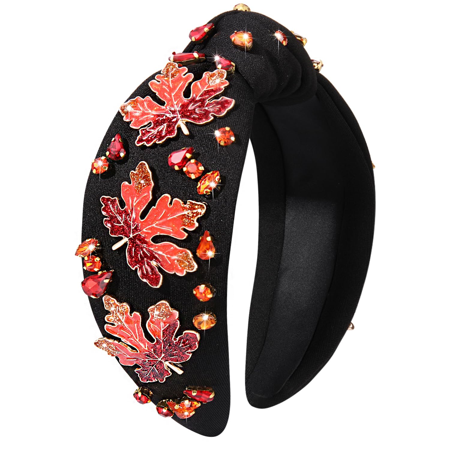 Amazon.com : NVENF Thanksgiving Headband for Women Beaded  display picture 3