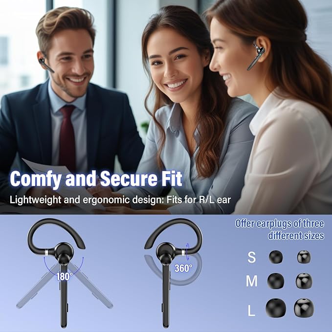 Auriculares Bluetooth 5.3 Manos Libres 90 Horas miniatura 7