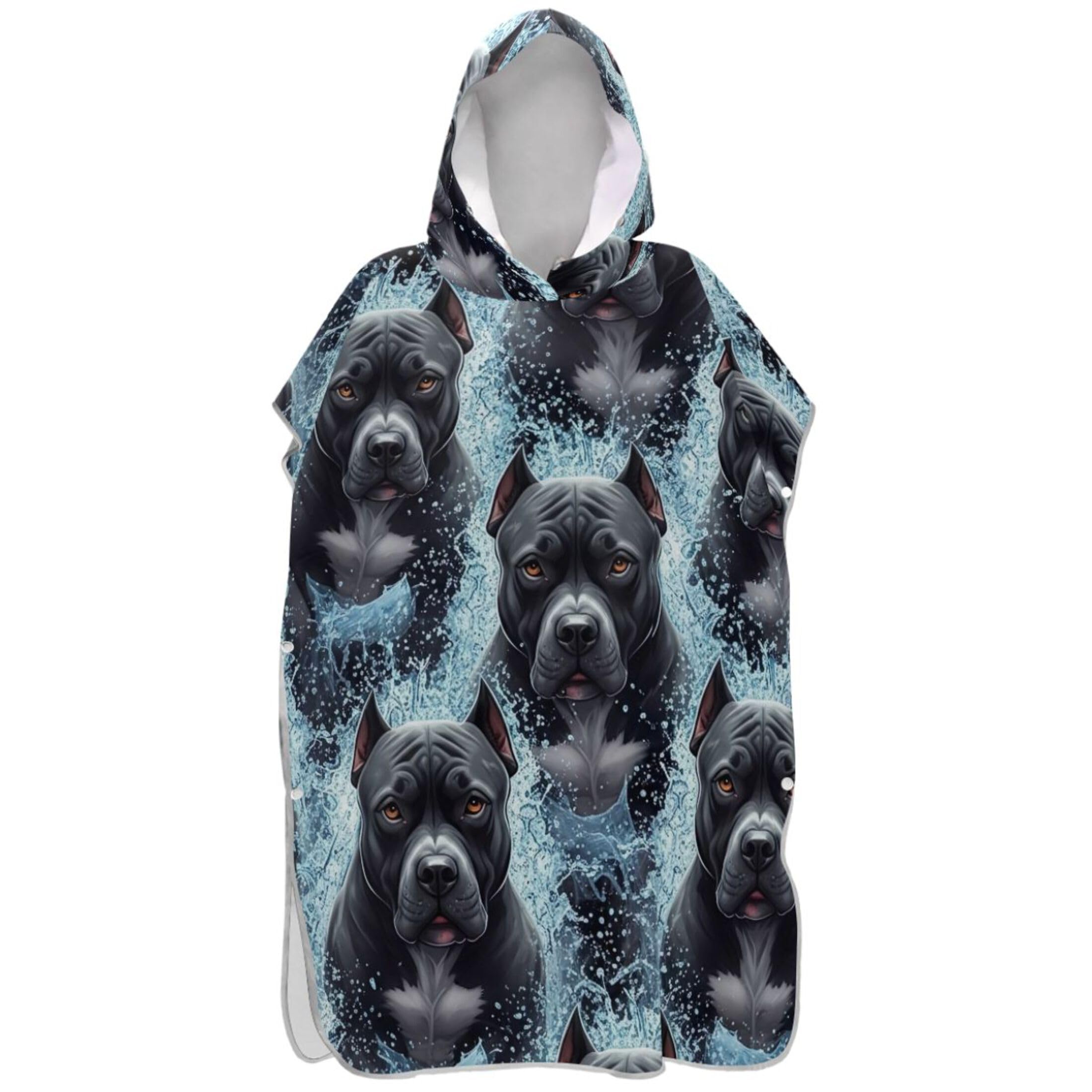 Poncho de surf serviette microfibre et peignoir de bain à capuche séchage rapide adulte