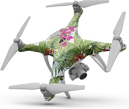 Miniatura 4 de DesignSkinz - Compatible con Drone DJI Phantom 4 - Skin Decal Protector Resistente a los arañazos Envoltura de vinilo - Colorway S172
