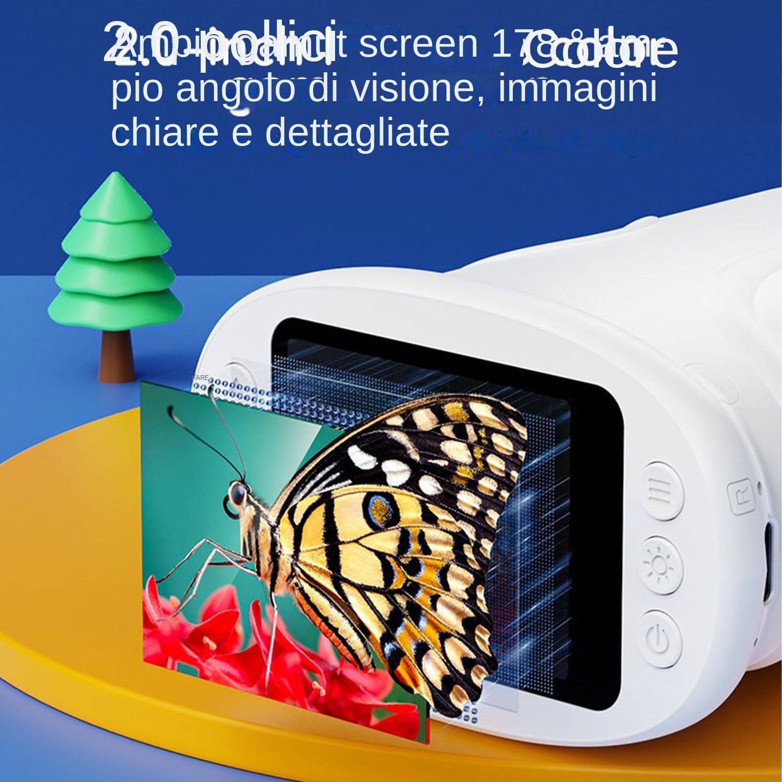 Microscopio Digitale per Bambini Giocattoli Scientifici Educativi