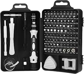 Conjunto De Chaves De Fenda 115 Peças | Kit De Ferramentas Driver Magnético | Conjunto De Chaves De Fenda De Precisão Eletrônica Para Reparo De Computador, Telefone Celular, PC, Iphone, Tablets
