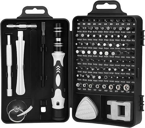 Conjunto De Chaves De Fenda 115 Peças | Kit De Ferramentas Driver Magnético | Conjunto De Chaves De Fenda De Precisão Eletrônica Para Reparo De Computador, Telefone Celular, PC, Iphone, Tablets