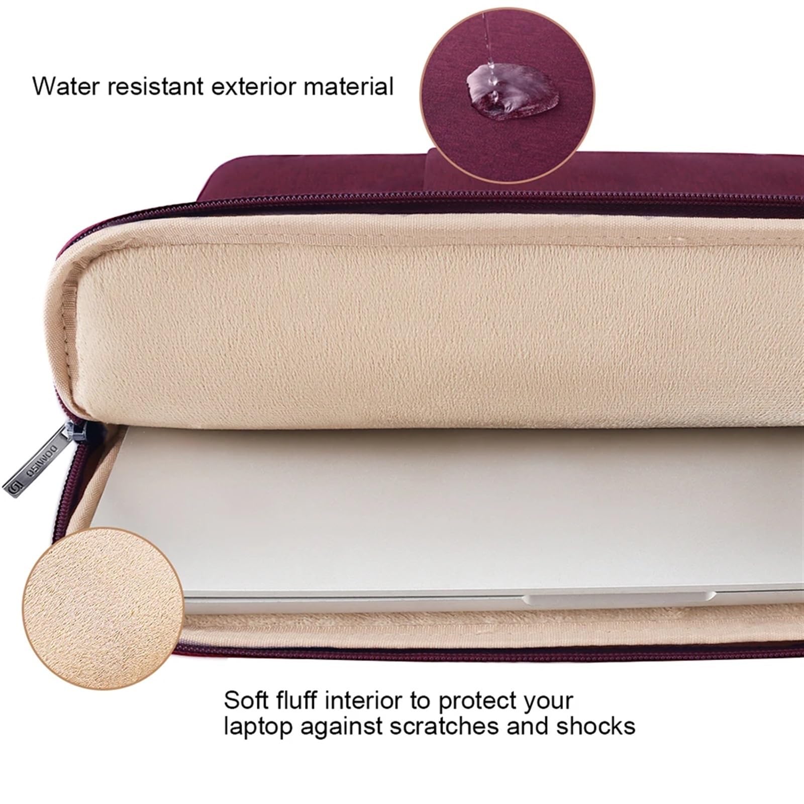 Borsa For Laptop Antiurto Antispruzzo 10 "13" 14 "15.6" Custodia For Tablet Da 17.3 Pollici Spazio Sufficiente For Computer For per Computer Compatibile(15.6-inch)