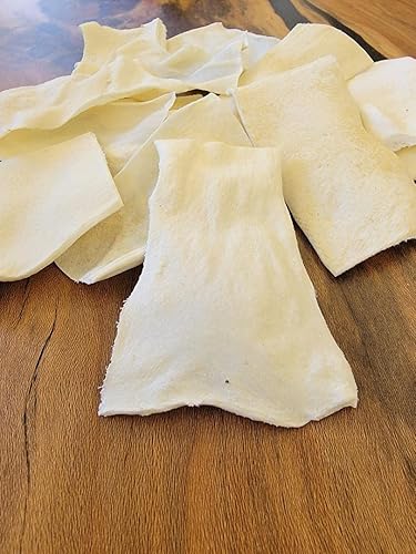 Miniatura 7 de American Made Treat Company 0517 American Beef - Chips masticables de piel de res natural para perros, una buena fuente de proteínas y ayuda en la