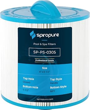SpiroPure Replacement for 6CH-25 FC-0305 PTL20W-SV-P-4 90-802 Spa Filter