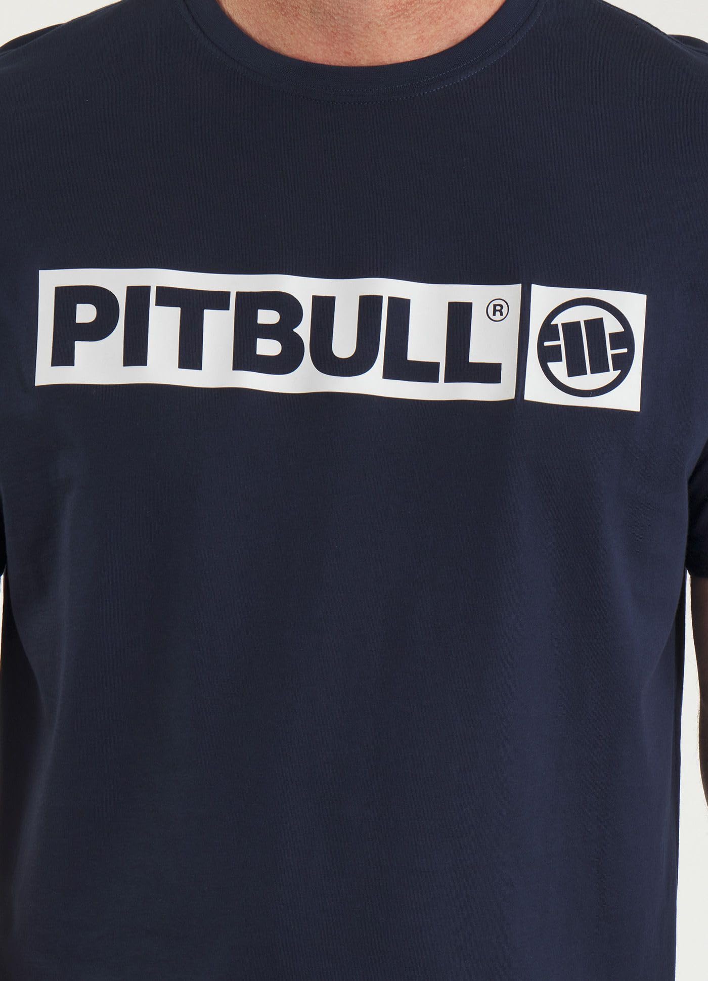 PITBULL - Camiseta Hombre Hilltop, Camisetas Manga Corta Hombre, T-Shirt Corte Regular Clásico, Camisetas Hombre de Algodón, Camiseta Hombre Manga Corta Ideal para el Verano