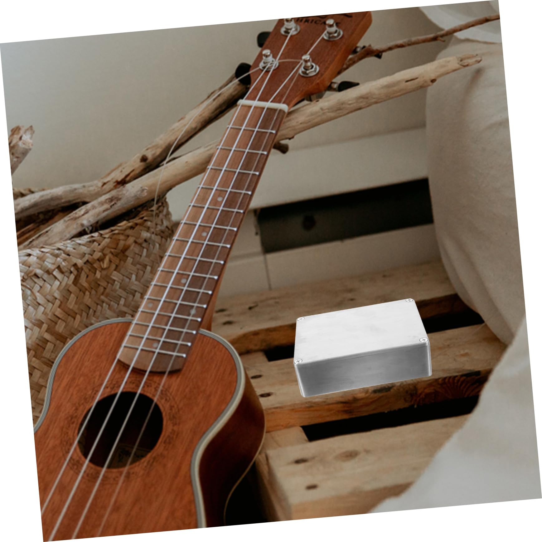 Toddmomy Guitar Pedal Box Aluminum Enclosure Guitar Effects Case Pedal Case Sturdy Aluminum Die-cast Housing for Settings