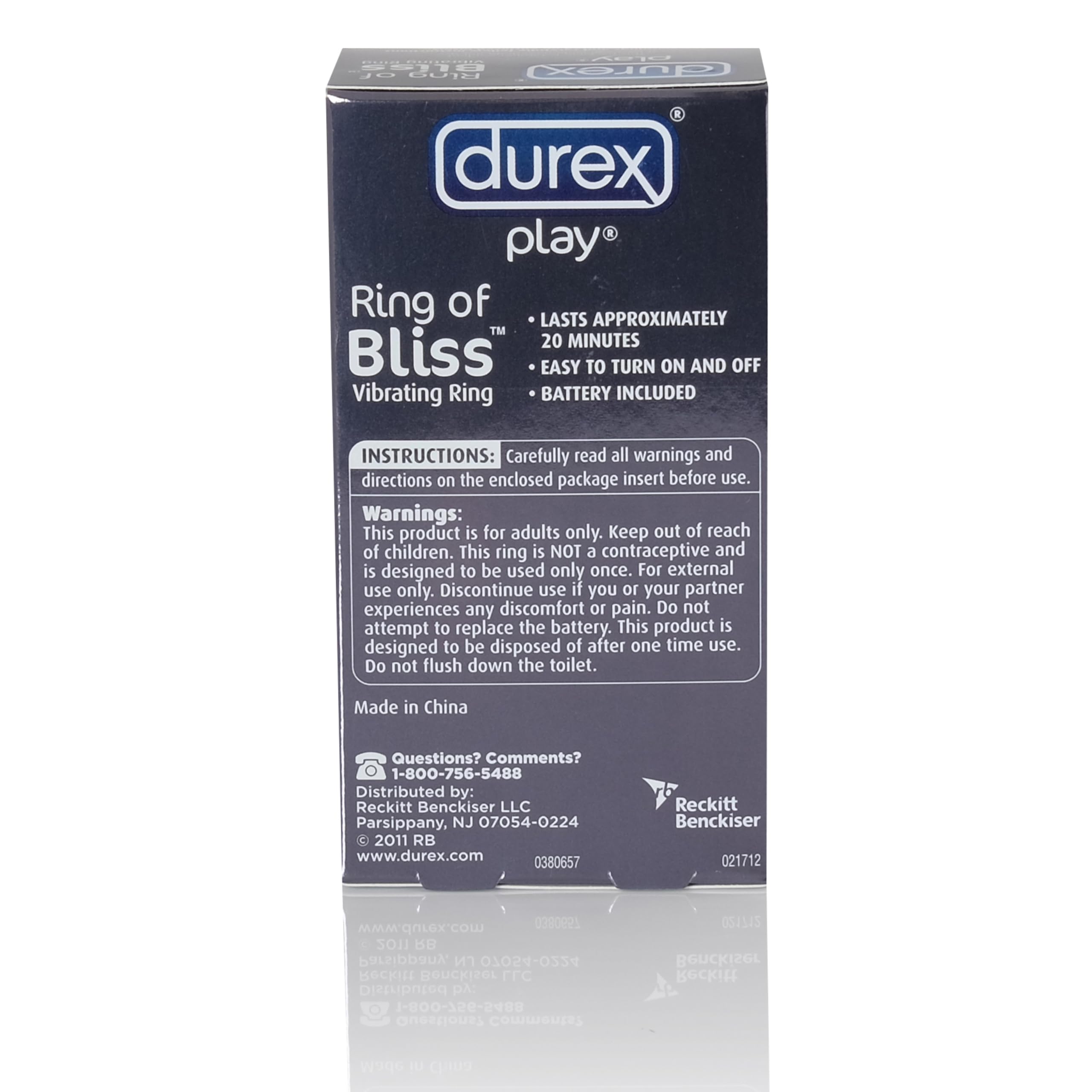 gleitmittel selber Durex Anillo Vibrador X 1 Und