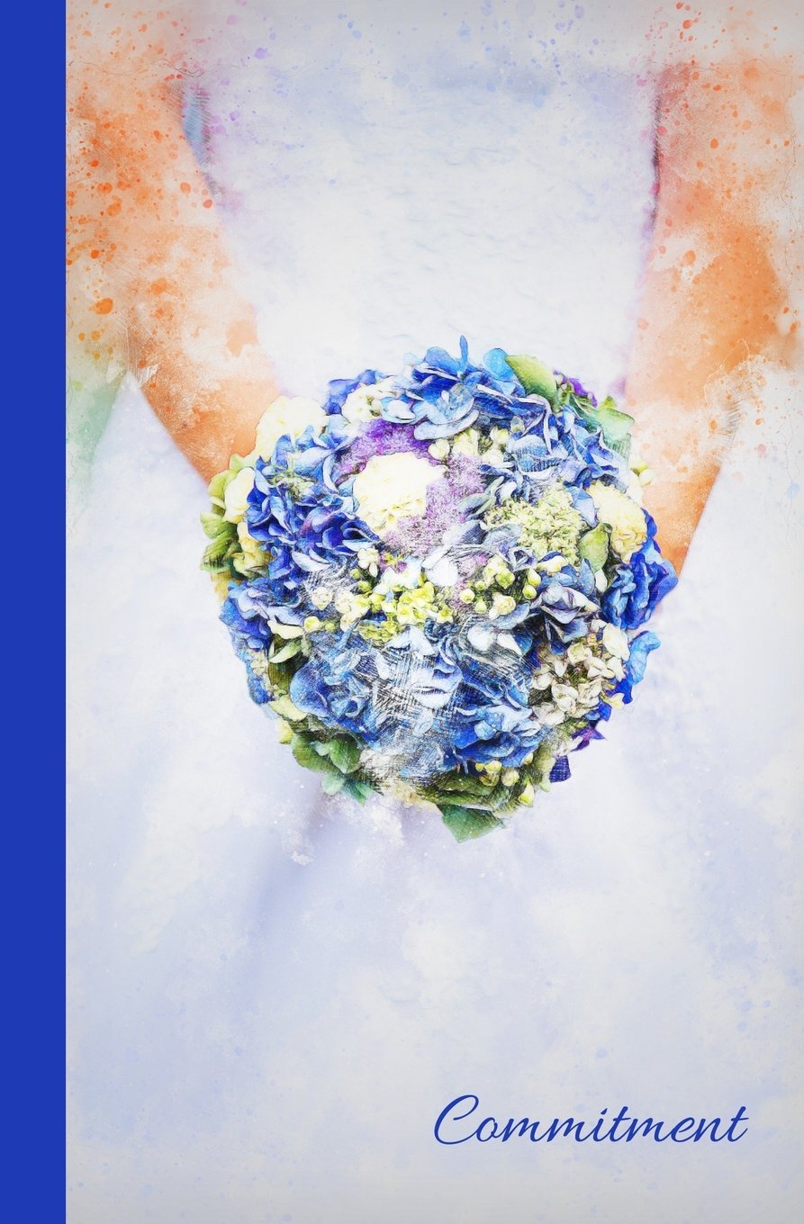 Commitment: Bridal Bouquet Journal/Notebook 5.25"x8": Volume 2 (Watercolor Journal Series)