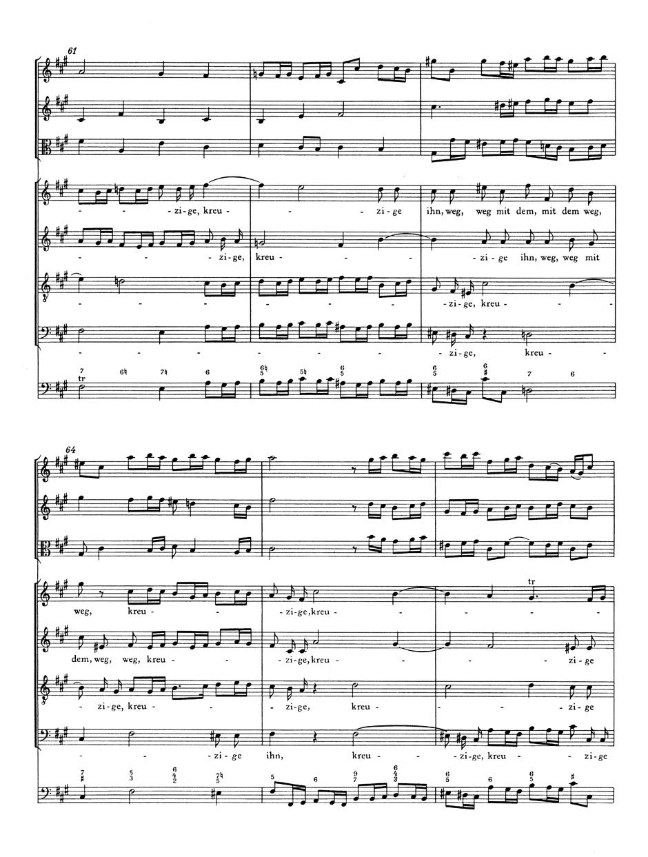 Johannes-Passion BWV 245. Partitur, Urtextausgabe. BÄRENREITER URTEXT
