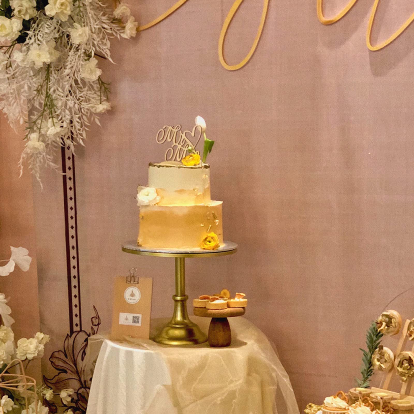 HURZMORO Etagere 4 Etagen Für 50 Cupcakes, Ständer Für Desserts, Kuchen, Donuts,Obst Etagere Und Brezelständer Für Weihnachten,Hochzeit, Geburtstag