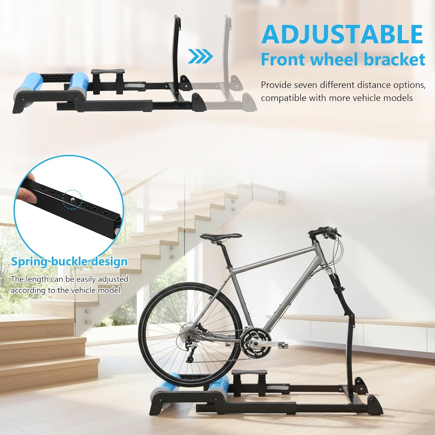 Cycling Train Platform Roller Detachable Professional Training Platform Bike Trainer Stand Anti-Slip Racing & Strength Training Equipment