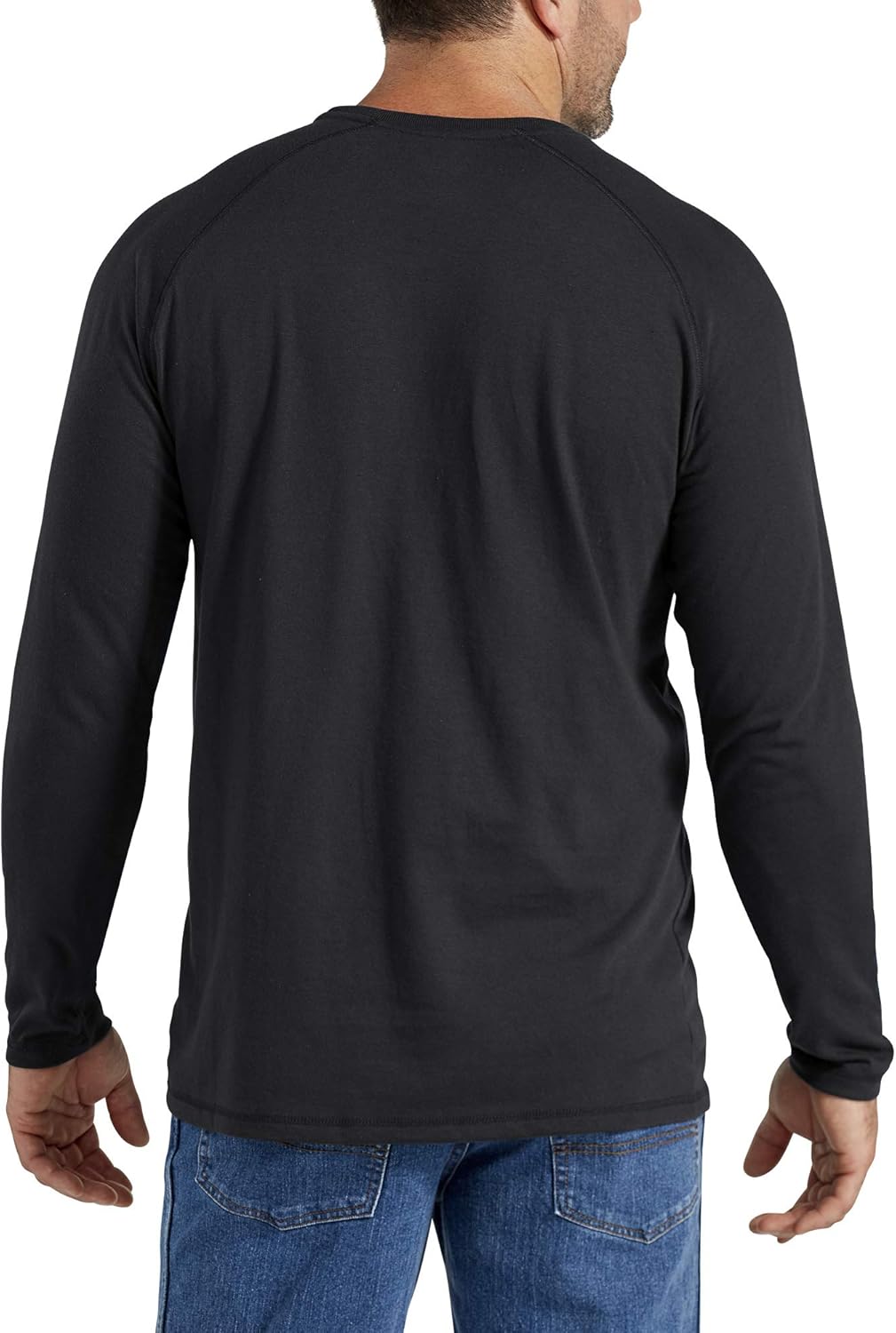 Dickies Men's Big-Tall Temp-iQ Performance Cooling Long Sleeve T-Shirt Big-Tall Shirt, Black, 2T - Image 2