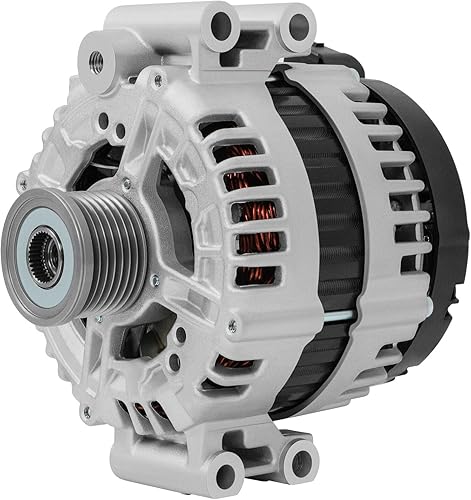 SCITOO Alternador de alto rendimiento 180Amp 3.0L4.4L Reemplazo nuevo para BMW para 135i 2008-2010, para BMW para 335d 2009-2010, para BMW para 335i