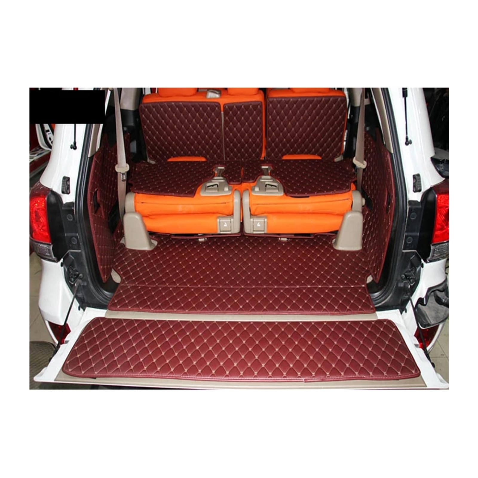 Do Lexus LX 570 7 Miejsc 2020-2007 Mata Bagażnika wykładzina cargo