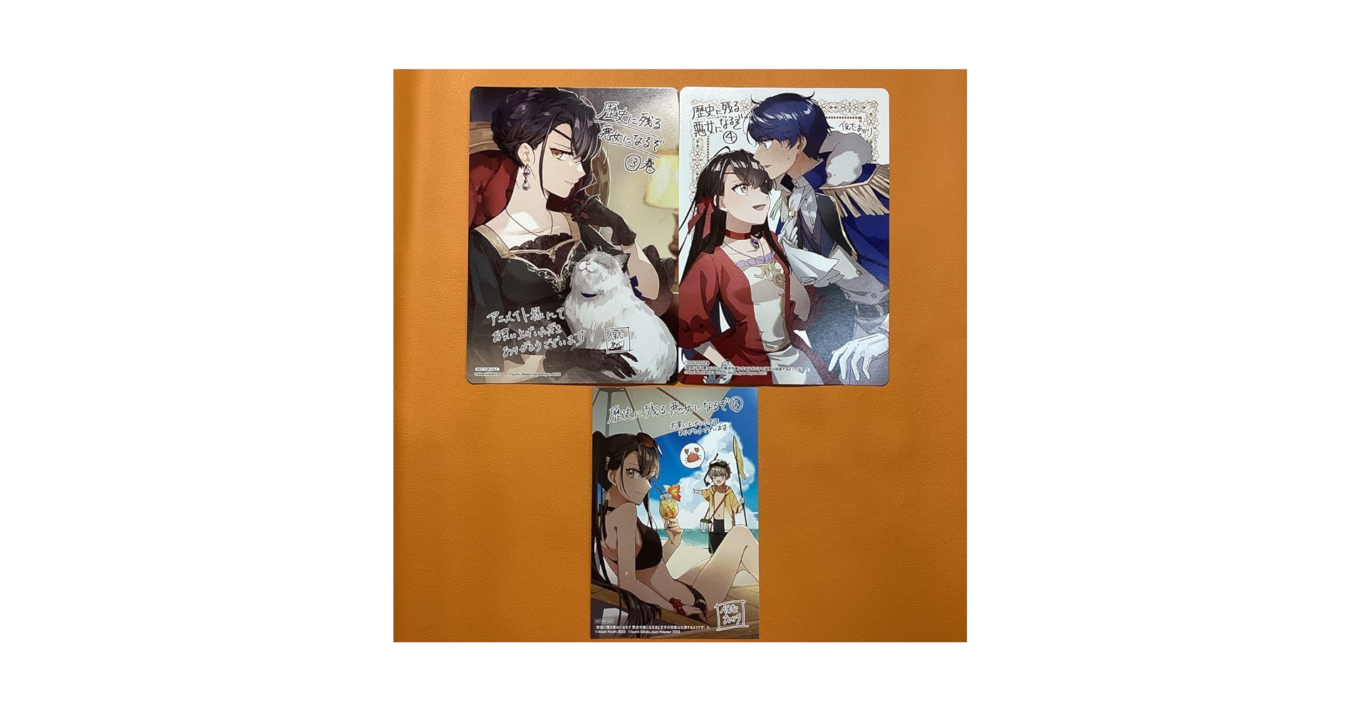 歴史に残る悪女になるぞ 特典 ビジュアルボード イラストカード ポストカード Amazon.co.jp: 歴史に残る悪女になるぞ 特典 ビジュアルボード