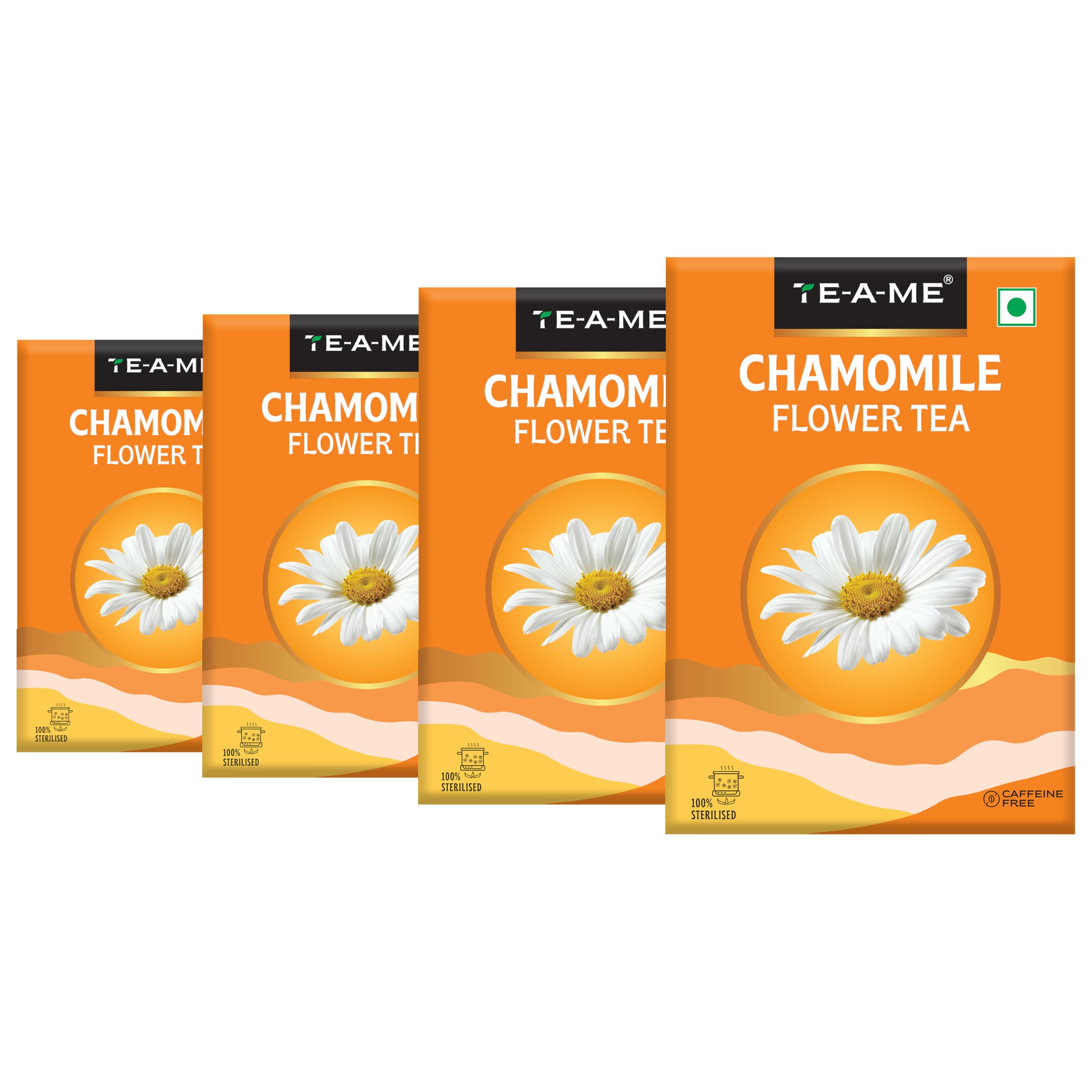 TE-A-ME Chamomile Flower Tea 50G (50 grams (Pack of 4), Chamomile) (B0D9WBXHJ5) Amazon Price History, Amazon Price Tracker