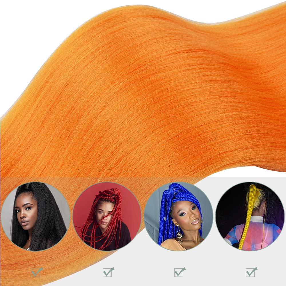 YDDM Capelli Per Treccine Africane Morado Extension Treccine Texture Yaki Easy Install per Principianti 32 Pollici 3 Pezzi Capelli Leggeri e Naturali per Box Braids, Twist e Crochet — view 119