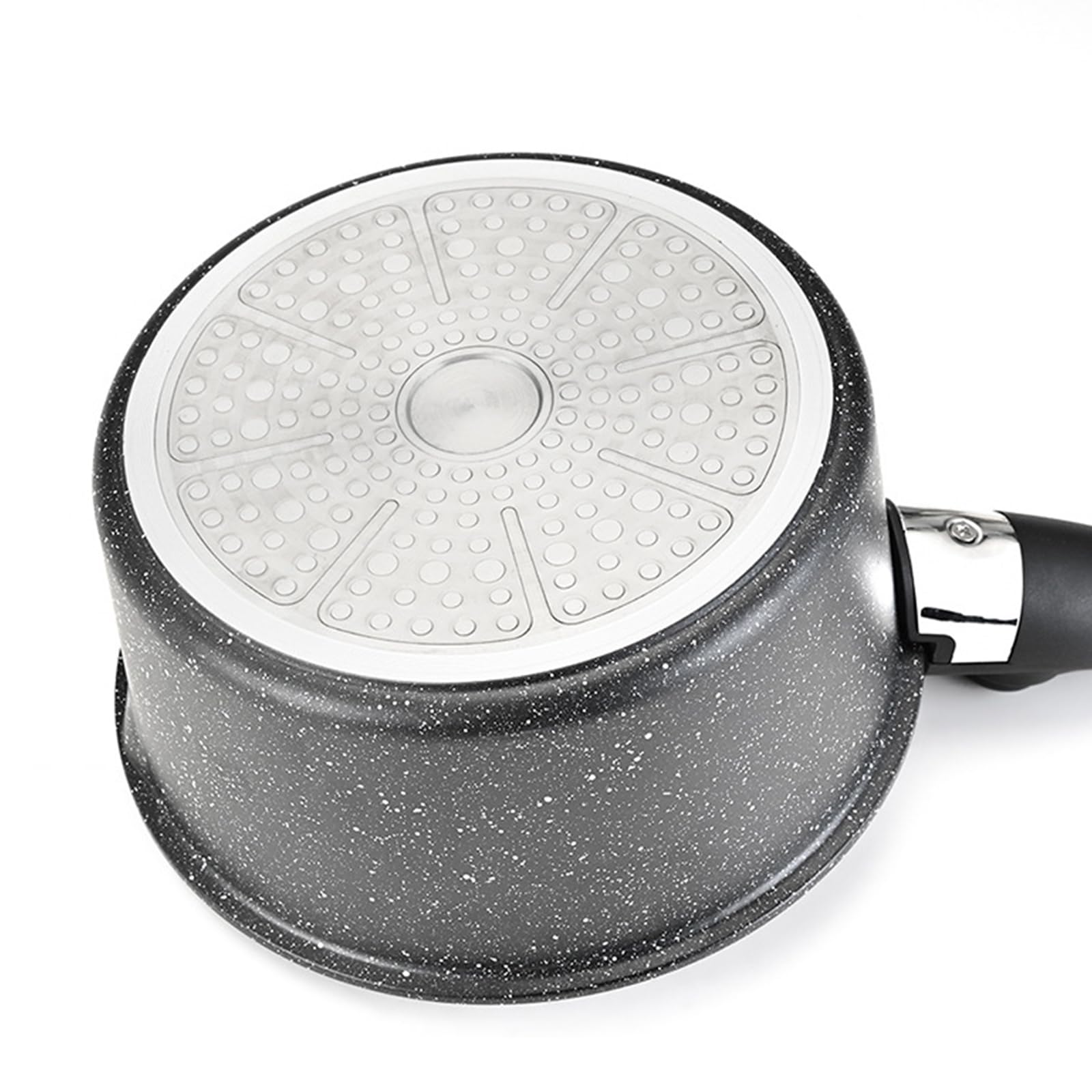 Set di pentole e padelle, 5 pezzi, set di pentole e padelle antiaderenti con coperchio manico staccabile, set di pentole da cucina a induzione per tutti i tipi di piano cottura